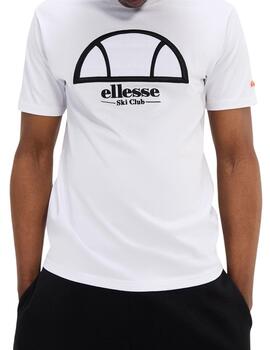 Camiseta Ellesse Vetas blanca