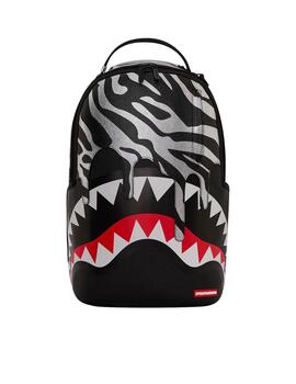 Mochila Sprayground Drip Zeb plateada