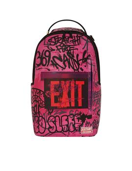 Mochila Sprayground Exit Graffiti rosa