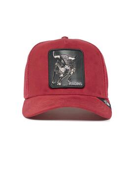 Gorra de ante Goorin Bros Toro granate