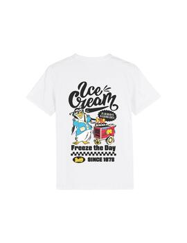 Camiseta Buddy Ice Cream blanca