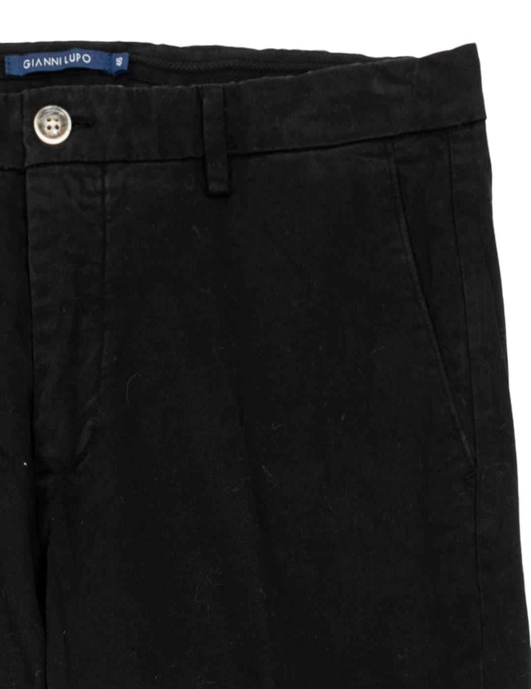 Pantalones Gianni Lupo negros slim fit