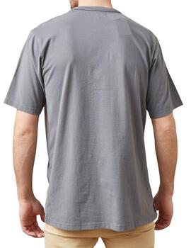 Camiseta Altona Dock gris con mapa