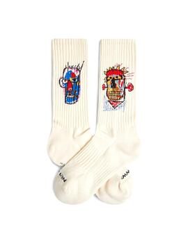 Calcetines Jimmy Lion Athletic Basquiat Heads 1982