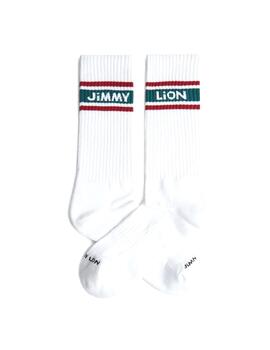 Calcetines Jimmy Lion blancos Athletic Essentials JL