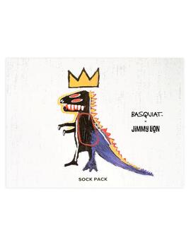 Caja calcetines Basquiat Jimmy Lion