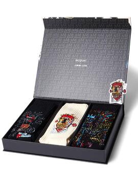 Caja calcetines Basquiat Jimmy Lion