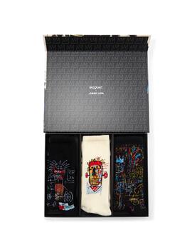 Caja calcetines Basquiat Jimmy Lion