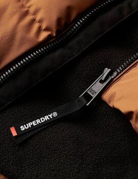 Chaleco acolchado Superdry Sports camel