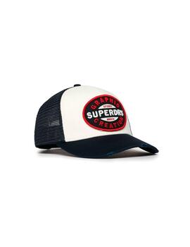 Gorra Superdry con escudo