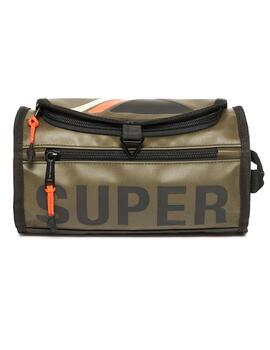 Neceser Superdry verde botella