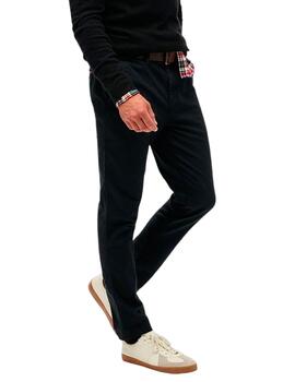 Pantalón chino Superdry negro