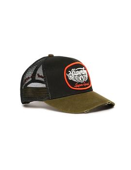 Gorra Superdry con escudo