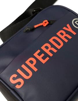 Bandolera azul marino Superdry