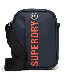 Bandolera azul marino Superdry