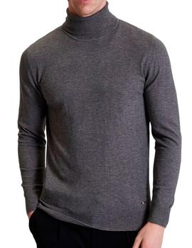 Jersey cuello alto gris Gianni Lupo