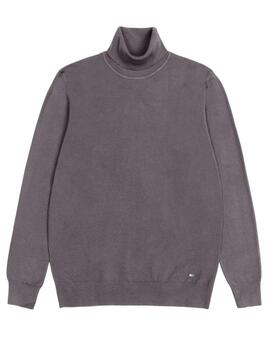 Jersey cuello alto gris Gianni Lupo