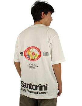 Camiseta Buddy Santorini blanca