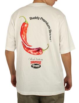 Camiseta Buddy Chili blanca