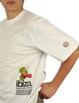 Camiseta Buddy Ibiza blanca