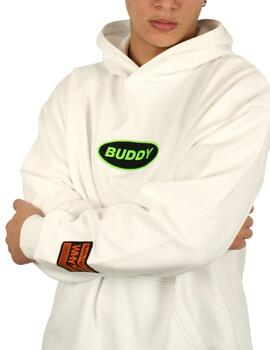 Sudadera Buddy Round 1 blanca