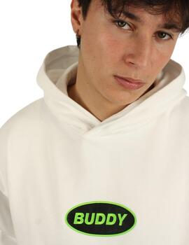 Sudadera Buddy Round 1 blanca