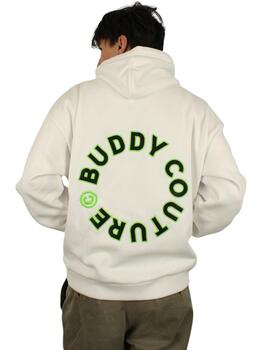 Sudadera Buddy Round 1 blanca