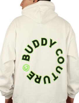 Sudadera Buddy Round 1 blanca