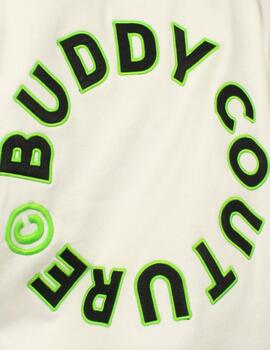 Sudadera Buddy Round 1 blanca