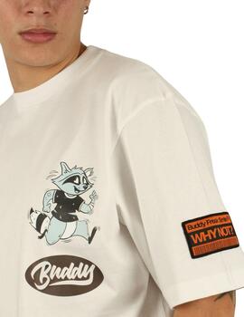 Camiseta Buddy Bandit blanca