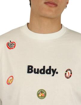 Camiseta Buddy Fruits blanca