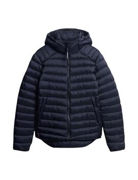 Plumífero Superdry azul marino para hombre