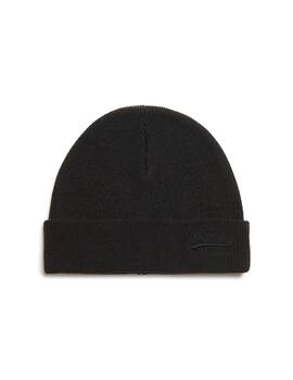 Gorro Superdry negro para hombre y mujer