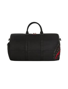 Bolso Sprayground Black Puffer Grey Check Duffle