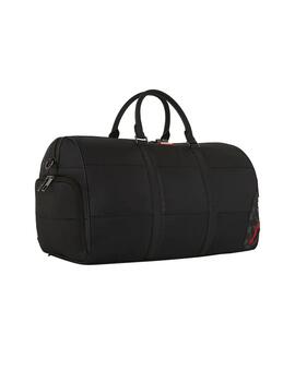 Bolso Sprayground Black Puffer Grey Check Duffle