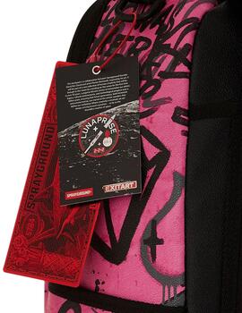 Mochila Sprayground Exit Graffiti rosa