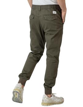 Pantalones Reell Reflex Rib verde oliva