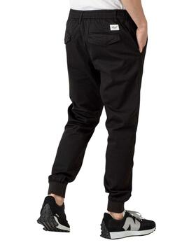 Pantalones Reell Reflex Rib negros