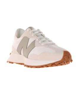 Zapatillas New Balance 327 blancas para chica