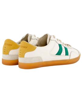 Zapatillas Coolway Kizuna WHT de piel