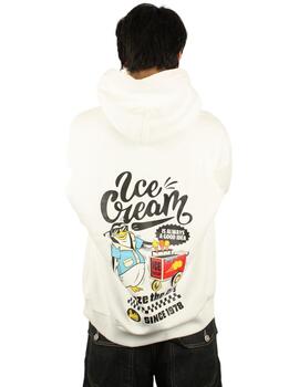 Sudadera Buddy Ice Cream blanca