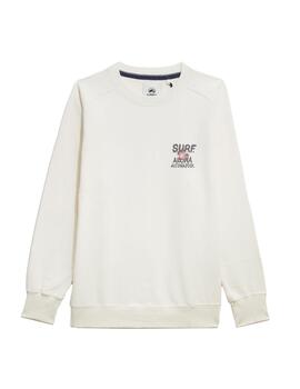 Sudadera surf Altona Dock beige