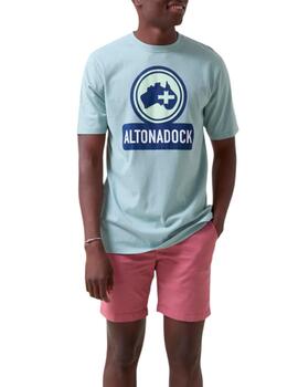 Camiseta logo Altona Dock verde